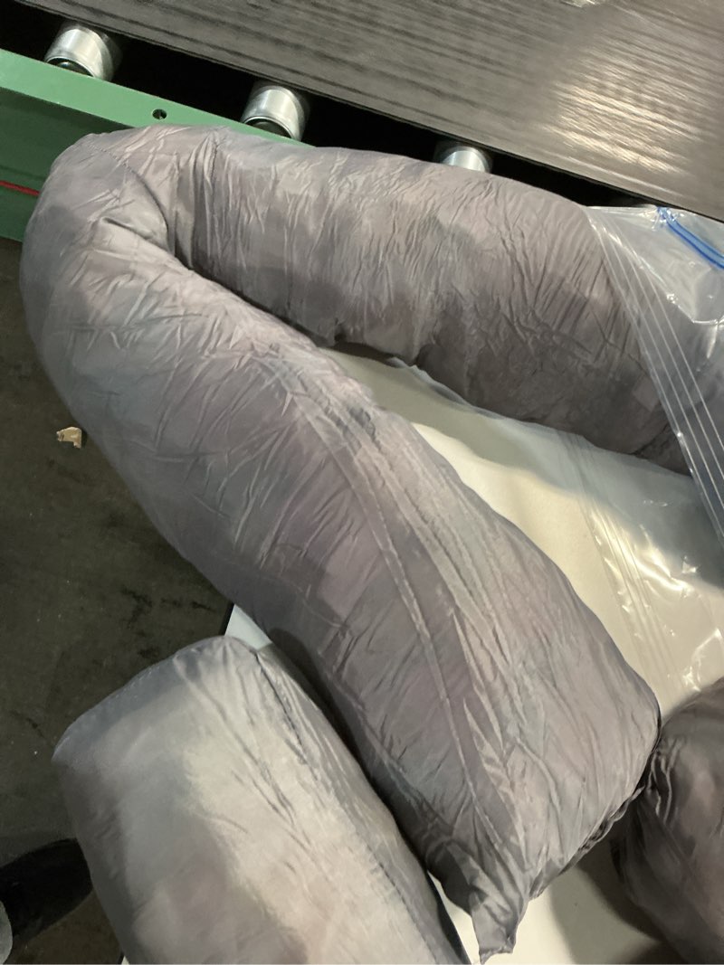 Condition photo showing Good Condition for Absorbency, Gray - 12GSS54-SB Click to see full view ESP Absorbent Socks - 3\" x 4', 12-Pack - Universal Leak, Drip, and Spill Control, 12.5 Gal Absorbency, Gray - 12GSS54-SB