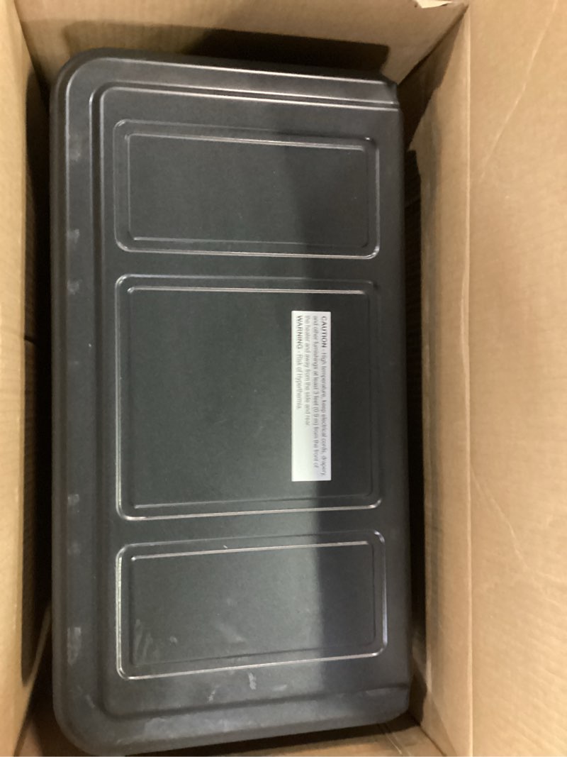 Condition photo showing Good Condition for mainstays shag-g24f black 1500w 2-setting 3d electric stove heater with life-like flame