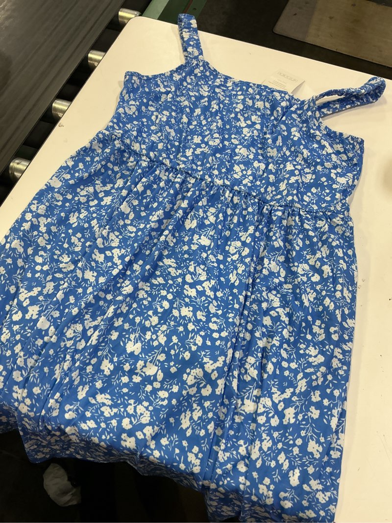 Condition photo showing Good Condition for uvn summer dresses for women sleeveless square neck midi dress boho floral print beach sundress with pockets xl