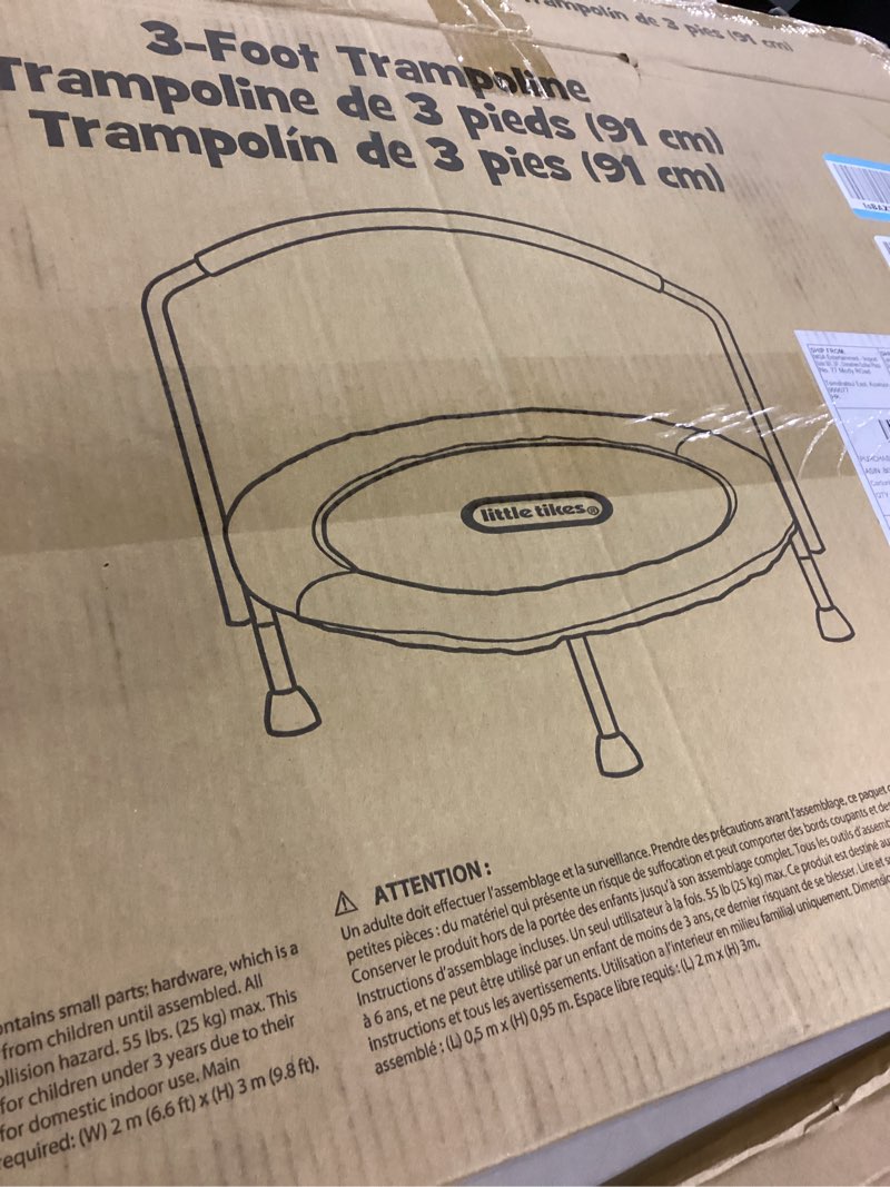 Little Tikes 3' Trampoline – (Amazon Exclusive)