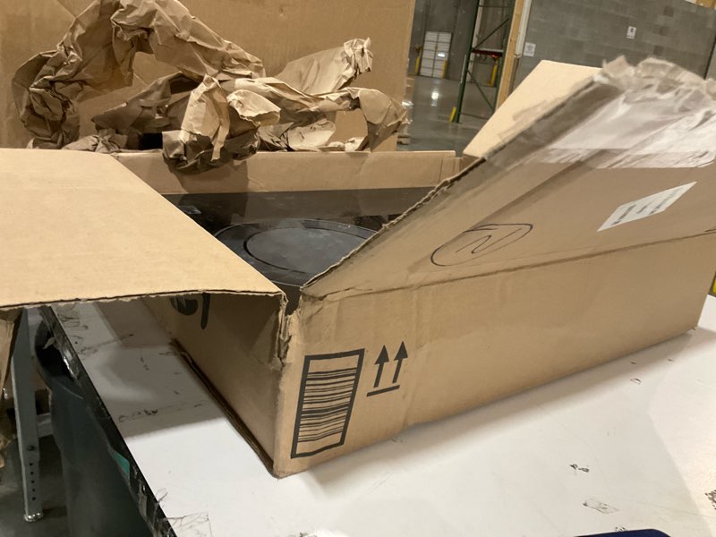 Condition photo showing As Is for portable induction stovetop