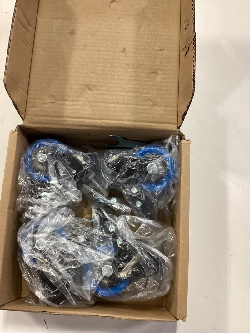 Condition photo showing Good Condition for Stem Caster Wheels 2 inch Heavy Duty, Swivel Threaded Stem Mount Casters Set of 4 with American Size UNC 1/4"-20 x 1 2 INCH 1/4"-20x1"