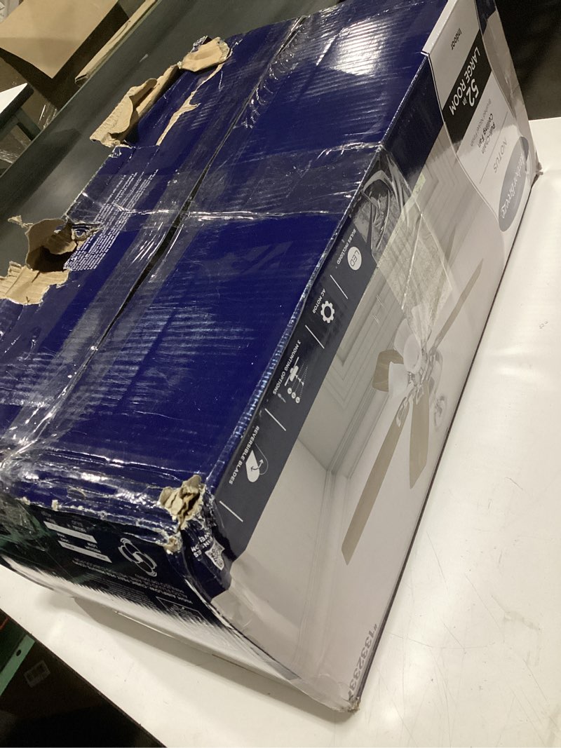 Condition photo showing Good Condition for Harbor Breeze Notus 1332337 52" Indoor Ceiling Fan Brushed Nickel Finish