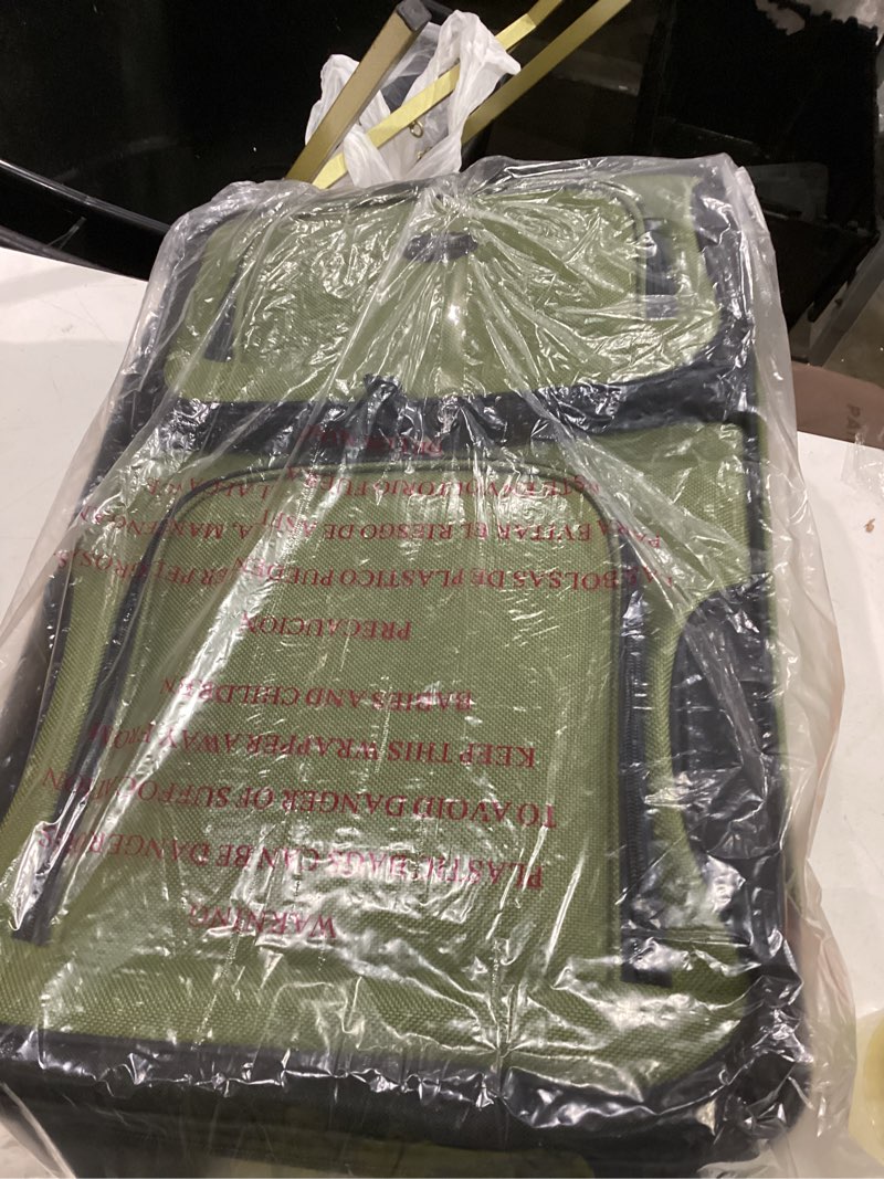 Condition photo showing Good Condition for u.s. traveler rio lightweight softside rolling carry-on suitcase, 2-wheel single, green