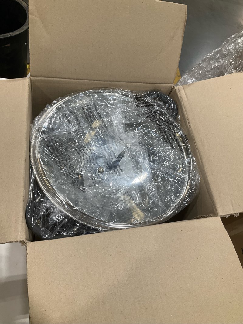 Condition photo showing Good Condition for mcsunley water bath canner with glass lid, induction capable, 21.5qt, stainless steel