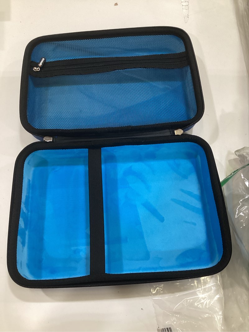 Condition photo showing Good Condition for aproca dvd player case compatible with iegeek 11.5" / cooau 11.5" / 12.5" / sqqbzz 11.5" / sunpin new 11.5" / megatek 12.5" portable dvd player, storage bag for accessories - blue (case only)