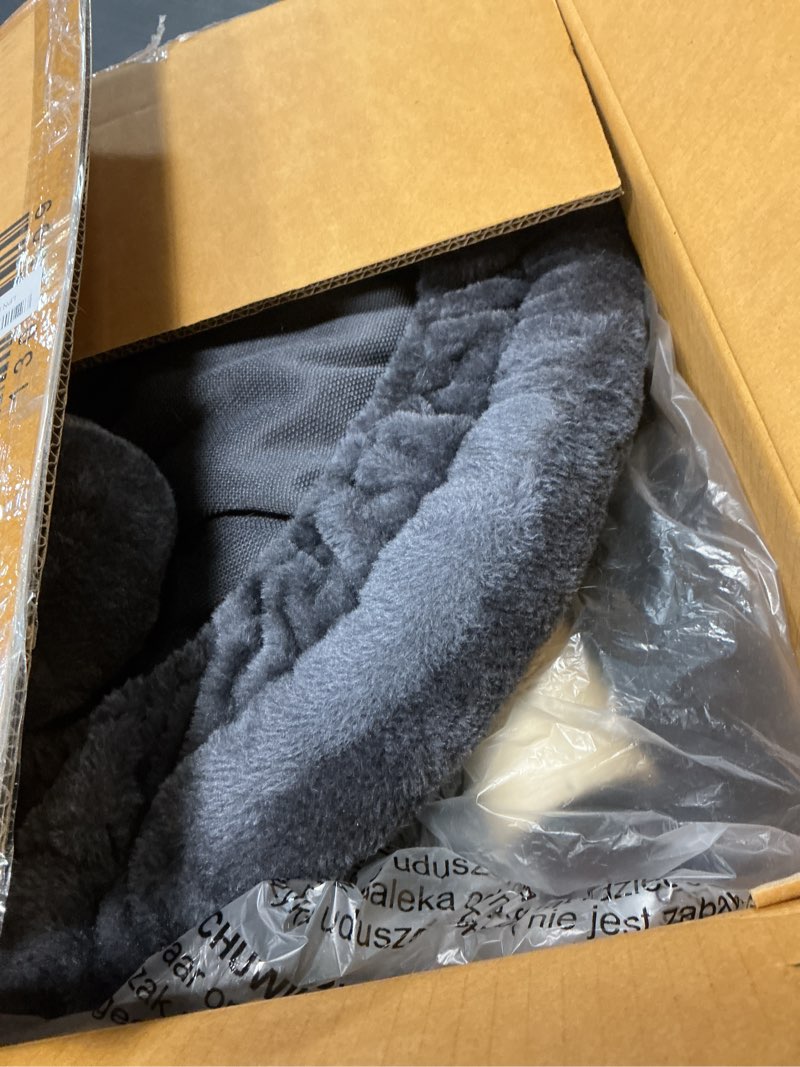 Condition photo showing Good Condition for cat tree with large top perch bed (19"×15.8"), small cat tower with scratching post for indoor cats, dual natural sisal scratcher,space-saving,removable bed (dark gray)
