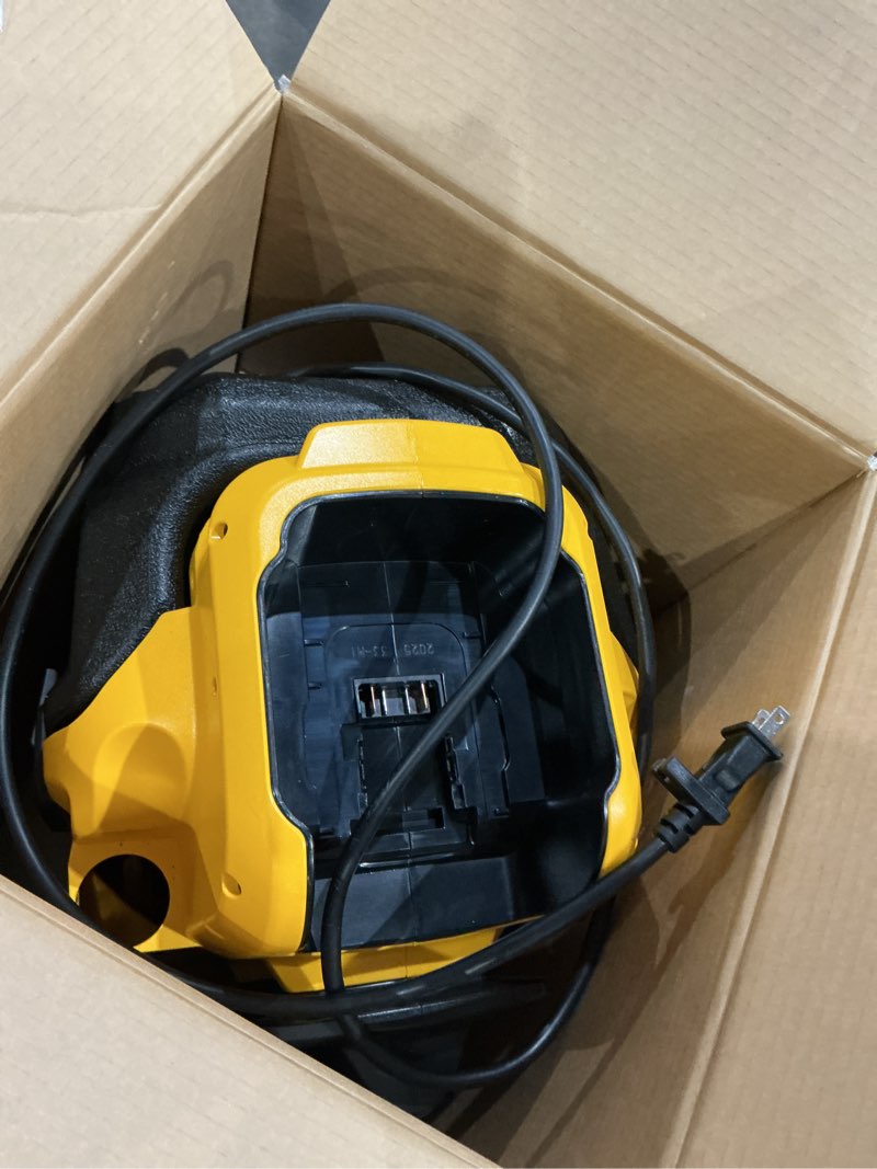 Condition photo showing Good Condition for dewalt 20v max shop vacuum wet and dry, shop vac 2 gallon, cordless and corded wet dry vacuum cleaner, wide nozzle, hepa filter, tool only (dcv581h) wet/dry vac only