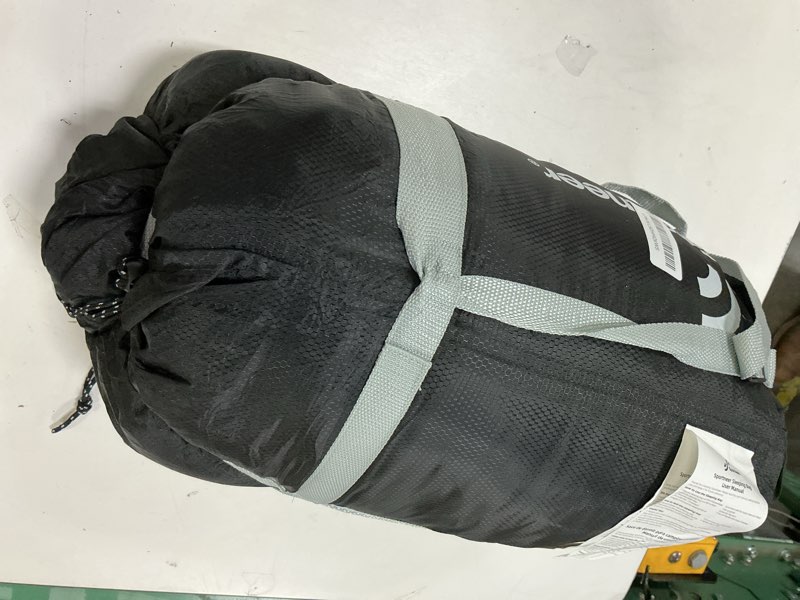 Condition photo showing Good Condition for Sportneer 0 Degree Wearable Sleeping Bag for Adults & Kids – Walkable with Arm Zippers, Waterproof & Warm, Compact for Camping, Stadiums, Travel, Backpacking & Car Use 87''Long 32-65? Black
