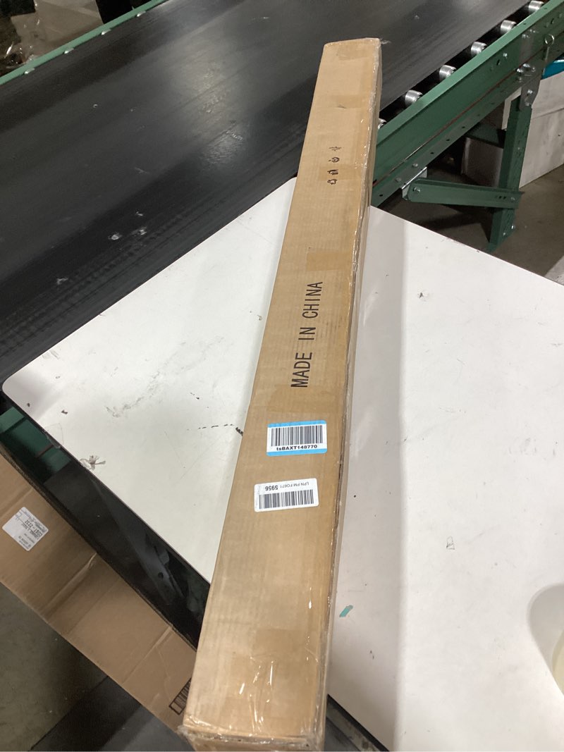 Condition photo showing As Is for Baveke Kids Bookshelf, 5 Tier Shelves Behind The Door Book Shelf Storage, Children's Bamboo Bookcase