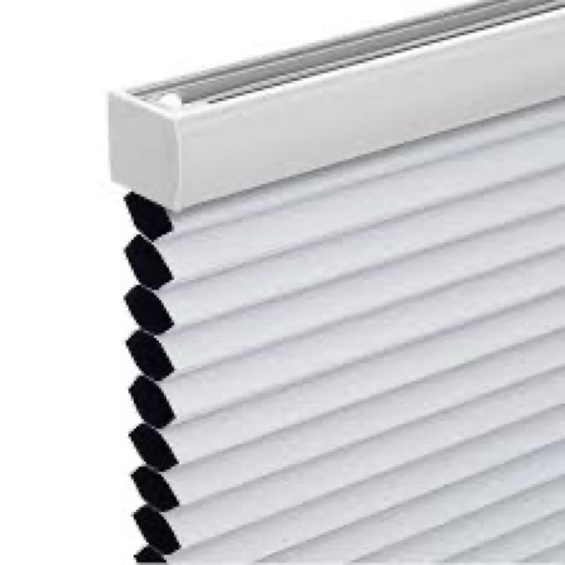 Changshade Cordless Cellular Shades, Blackout Honeycomb Shades for Windows, Pull Down Pleated Blinds