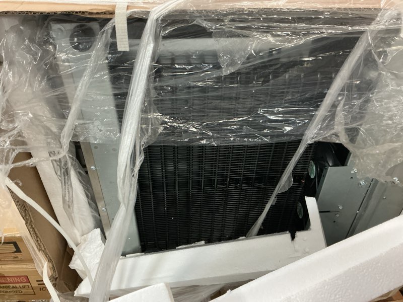 Condition photo showing As Is for 40 Cu.ft. Commercial Beverage Refrigerators Glass Door Refrigerator Upright Display Cooler with Soft LED Light and Adjustable Shelves for Restaurant Grocery Stores Home(1pc) 