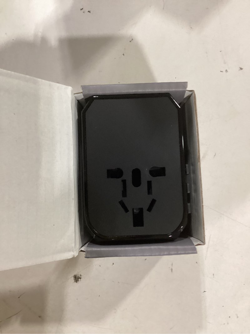 Condition photo showing Good Condition for universal travel adapter international plug adapter for worldwide travel | european travel plug adapter with 3 usb c 2 usb a ports?all-in-one travel outlet power adapter for usa eu uk australia