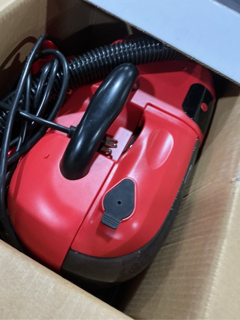 Condition photo showing Good Condition for shop-vac portable carpet cleaner machine, upholstery cleaner with steam & heating system, 3 modes deep stain removal with self-cleaning tool, for car, furniture, stairs and fabric cleaning, 5430225