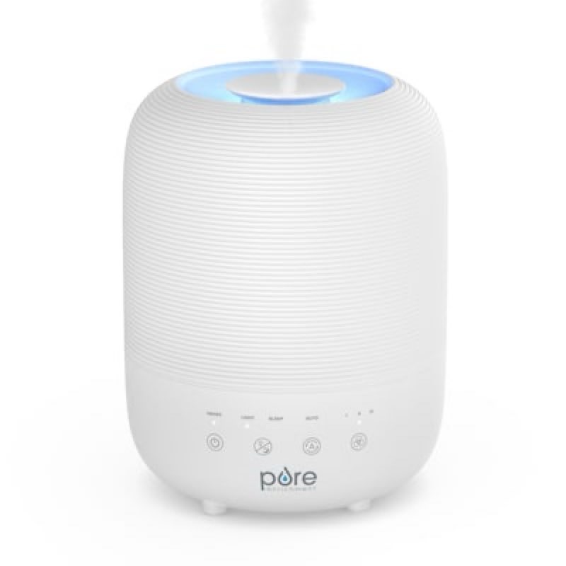pure enrichment hume sense cool mist medium room tabletop humidifier