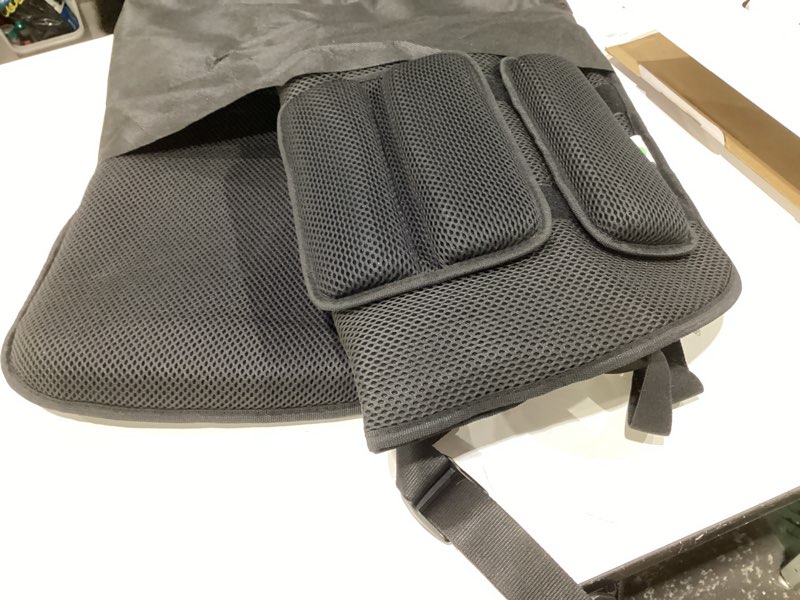 Condition photo showing Good Condition for FOMI Gel High Chair Back Support and Seat Cushion | Adjustable Lumbar Pillow Placement for Upper Lower Thoracic, Coccyx, Pressure Sore Pain Relief | for Car, Office Chair, Gaming | Posture Aid Back - 23"