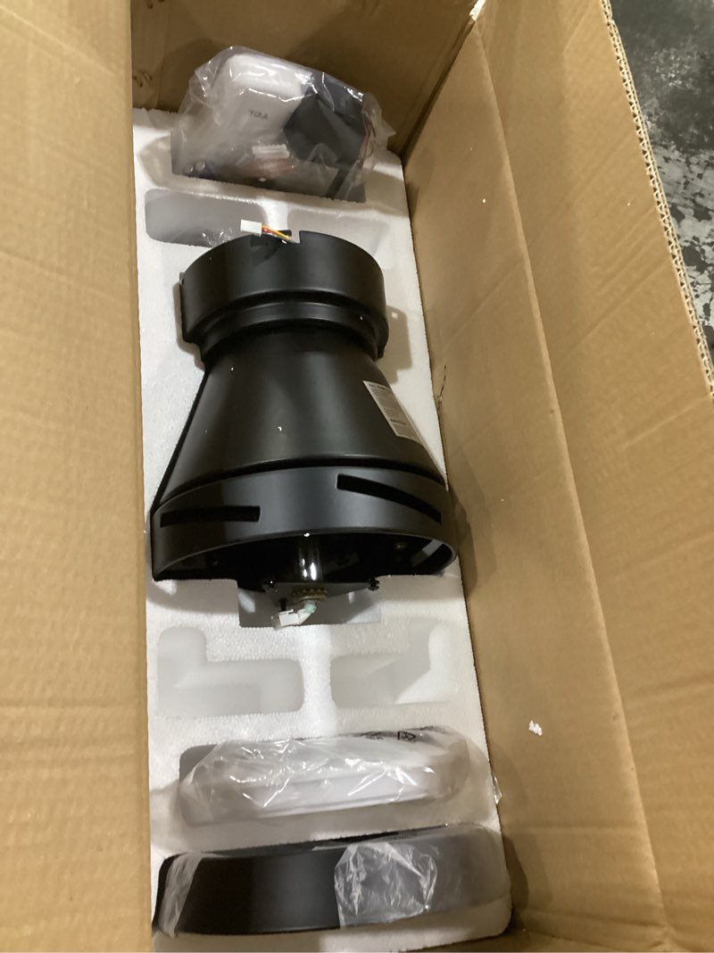 Condition photo showing Good Condition for tcl 52" ceiling fan with lights, black flush mount ceiling fans with remote control, 6 speeds dc reversible, dimmable, noiseless, low profile ceiling fans for bedroom