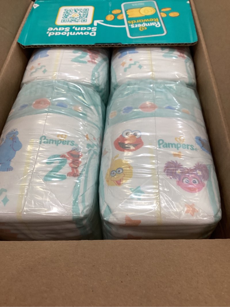 Condition photo showing Good Condition for pampers diapers - baby dry - size 1, 120 count, absorbent disposable infant diaper (packaging may vary) size 1 120