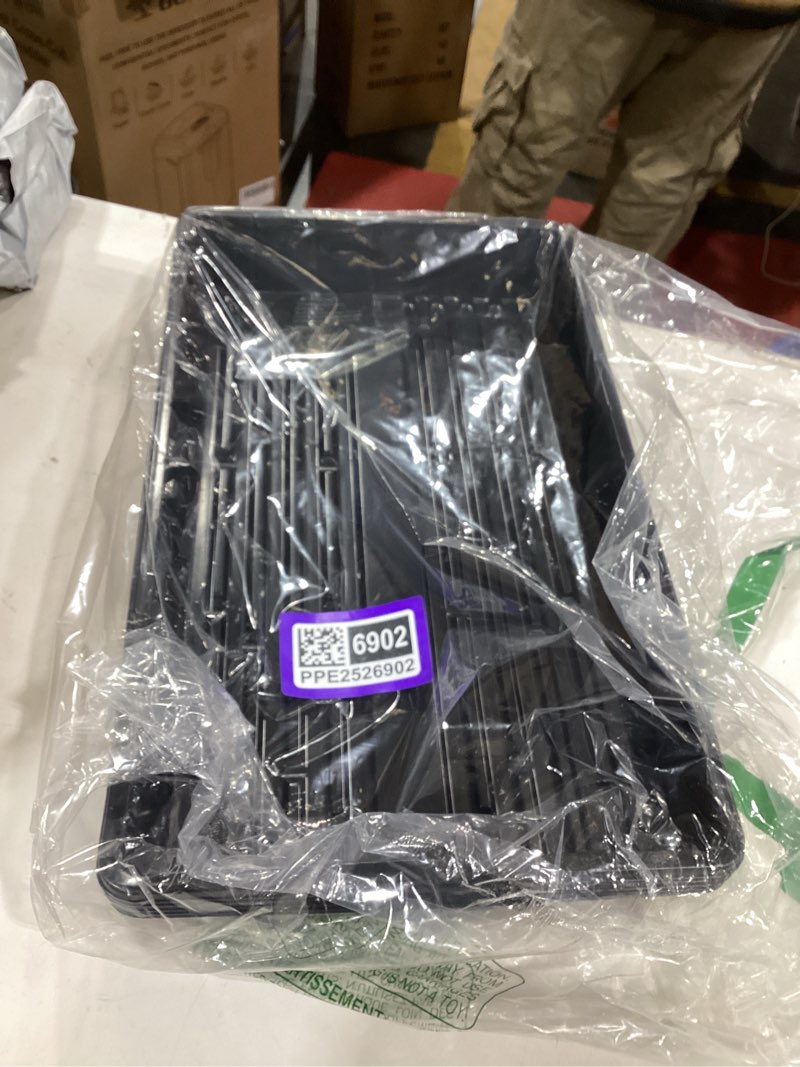 Condition photo showing New/Like New for Mr. Pen- Plastic Growing Trays, 5Pack, Black, 17x10, Plant Tray, Seed Tray, Seedling Tray, Propagation Tray, Plant Trays for Seedlings, Planting Trays, Microgreens Growing Trays, Seedling Starter Tray Black 5 Pack