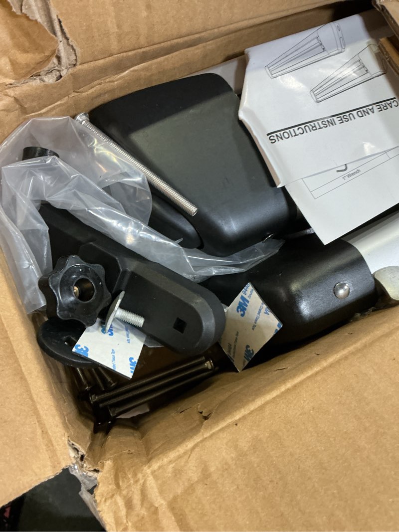 Condition photo showing Good Condition for ski rack: snowboard rack, fishing pole car rack, cross country ski rack, skate board rack, kayak paddles, water skies, skate boards.