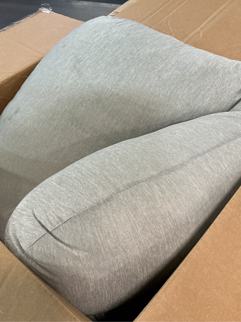 Condition photo showing Good Condition for momcozy pregnancy pillows with cooling cover, u-shaped full body maternity pillow for side sleepers 57 inch - support for back, hip, belly, legs for pregnant women grey- cooling fabric