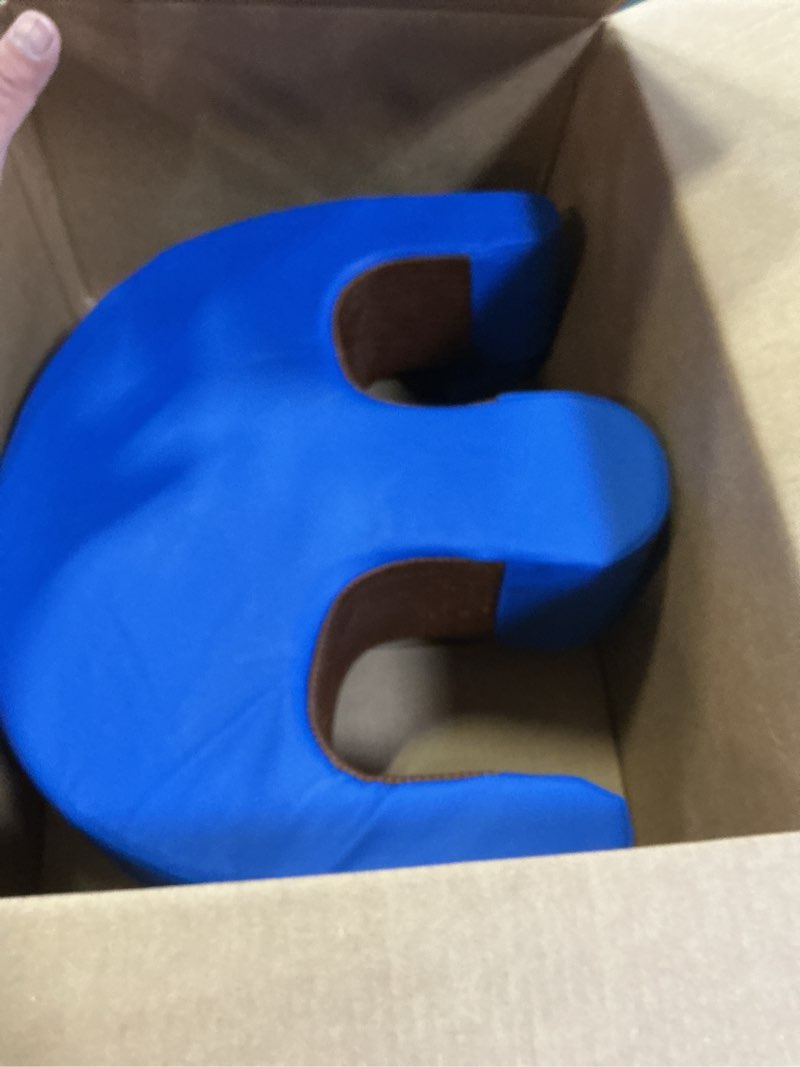 Condition photo showing Good Condition for YZRYXHWL Bedridden Patient Turning Device-Multifunctional Turning Pillow PU Leather Anti-Bedsore Waterproof Paralyzed Bed Shift Nursing Products Helping The Elderly Turn Over Pillow Blue