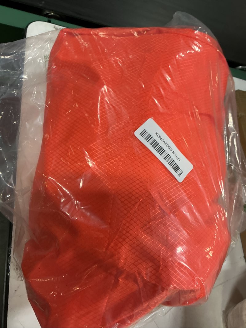 Condition photo showing Good Condition for bdeus travel dog bed, outdooor camping pet mat, portable place mat with handle, easy to clean, waterproof & portable and odor resistant pet cooling pad (large 43" x 25", orange) large orange