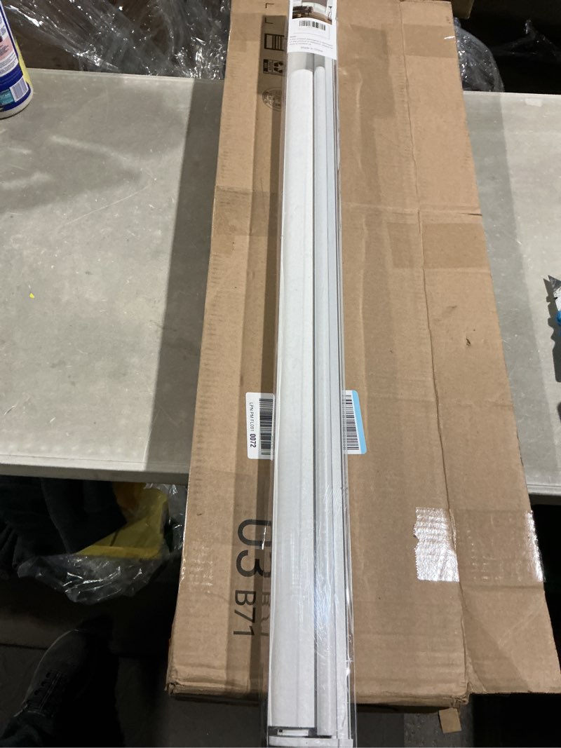 Condition photo showing Good Condition for shademoon cordless blackout window roller shades, pull down spring system indoor blinds, room darkening waterproof uv blocking thermal insulated fabric for home office (white, width 37", height 72") white 37"w x 72"h