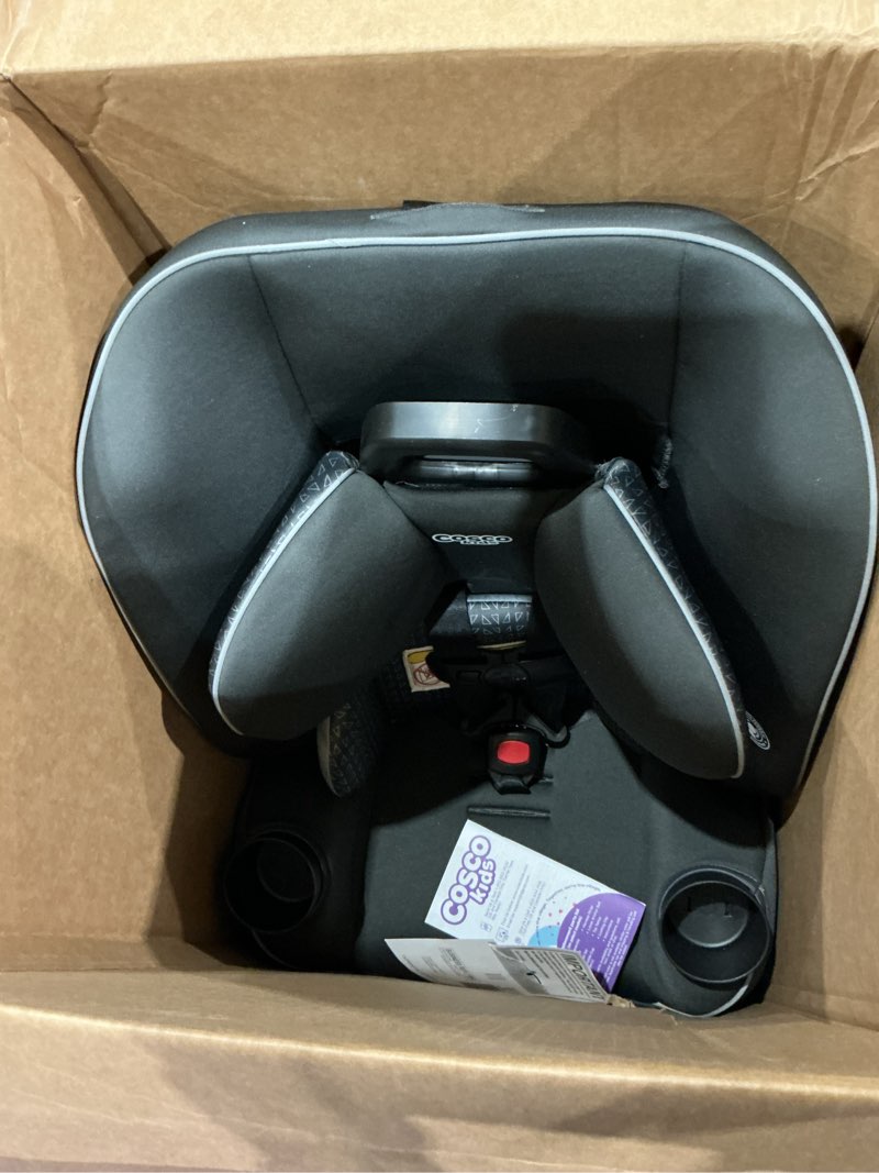 Condition photo showing Good Condition for cosco kids easy elite slim all-in-one convertible car seat, grey glphys, unisex