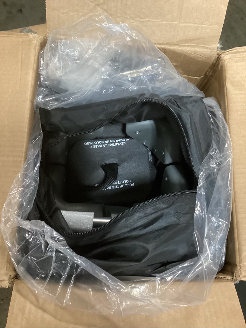 Condition photo showing Good Condition for Pamo Babe 1 Step Setup 4-in-1 Playard for Babies - Portable Crib with Changing Table, Locking Wheels, Breathable Mesh Deepgrey Magic Fold