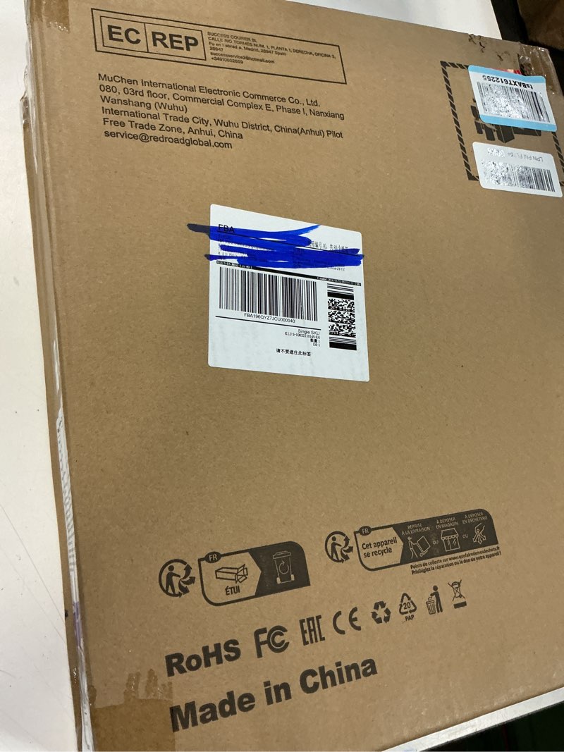 Condition photo showing New/Like New for redroad robot vacuums,10kpa robotic vacuum cleaner with mapping,lidar navigation&obstacle avoidance,150mins robot vacuum with app/alexa/remote,tangle-free pet hair,self-charging for hard floor/carpet