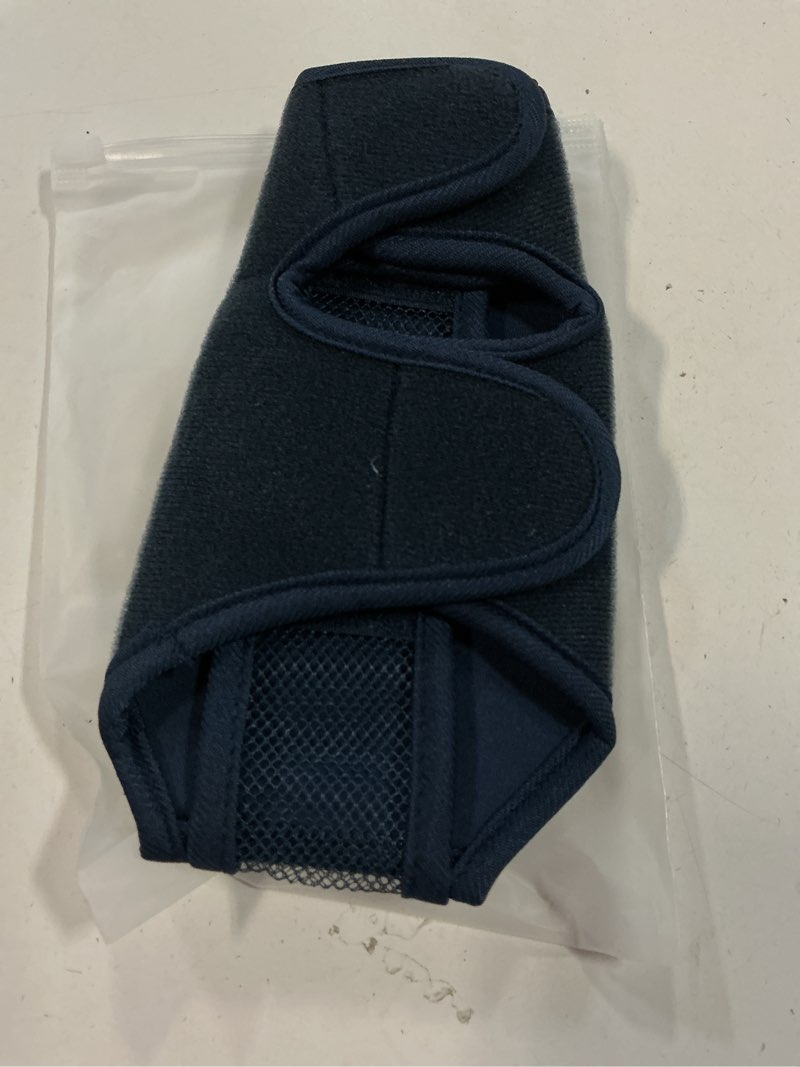 Condition photo showing New/Like New for Dog Knee Brace, Breathable Dogs Leg Sleeve to Stop Licking, Adjustable Elbow Pads for Dogs Front Back Leg, Dog Elbow Protector for Post-Surgery Recovery Elbow Injuries, Large, Navy Navy Large