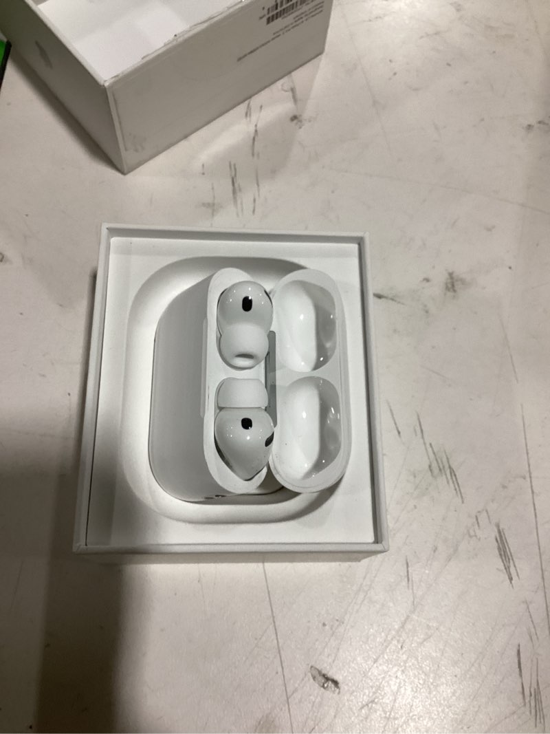 Condition photo showing Good Condition for apple airpods pro 3 wireless earbuds, active noise cancellation, live translation, heart rate sensing, hearing aid feature, bluetooth headphones, spatial audio, high-fidelity sound, usb-c charging
