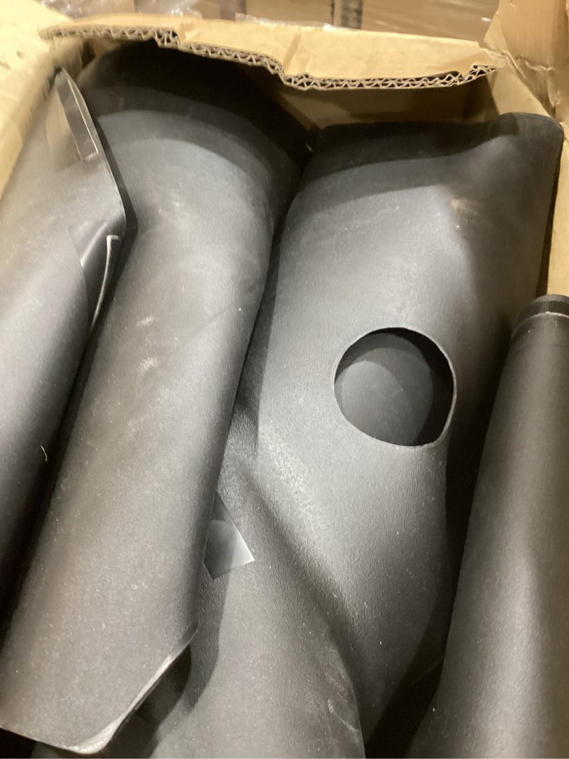 Condition photo showing Good Condition for luckeasy rear trunk side full protective cover for tesla model y juniper 2026 2025 5 seat tpe rear trunk left & right inner side full wrap guards cover velcro stick cargo side pad accessories black full cover-rear trunk side protective