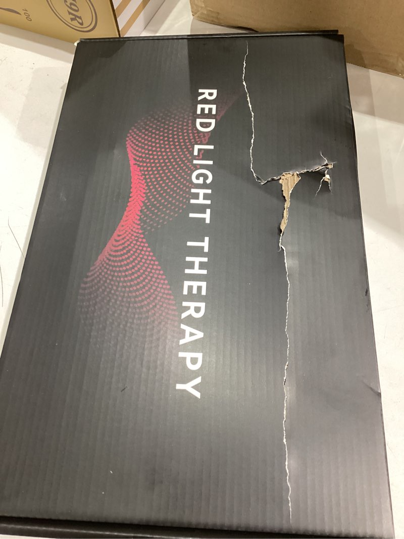 Condition photo showing Good Condition for Viconor Red Light Therapy for Shoulder Pain Relife, Infrared Light Therapy for Body, Improve Joint Muscle? 660nm&850nm Red Light Shoulder Wrap with Massage, Black1