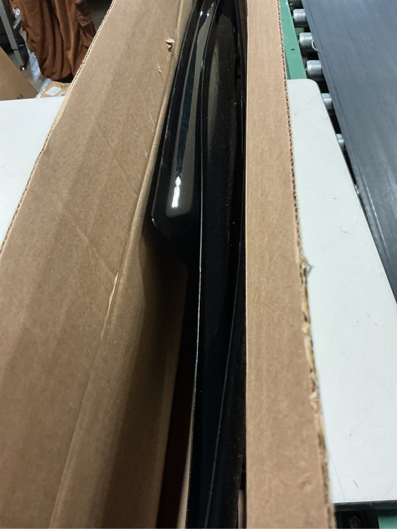 Condition photo showing As Is for rain guards side window visor vent outside mount, 4pcs fits for honda civic 4 door sedan 2016 2017 2018 2019 2020 2021 model only 2016-2021