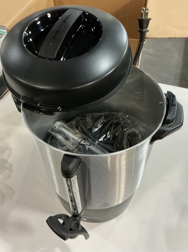 Condition photo showing Good Condition for Hamilton Beach 45 Cup Fast Brew Coffee Urn and Hot Beverage Dispenser, 40521