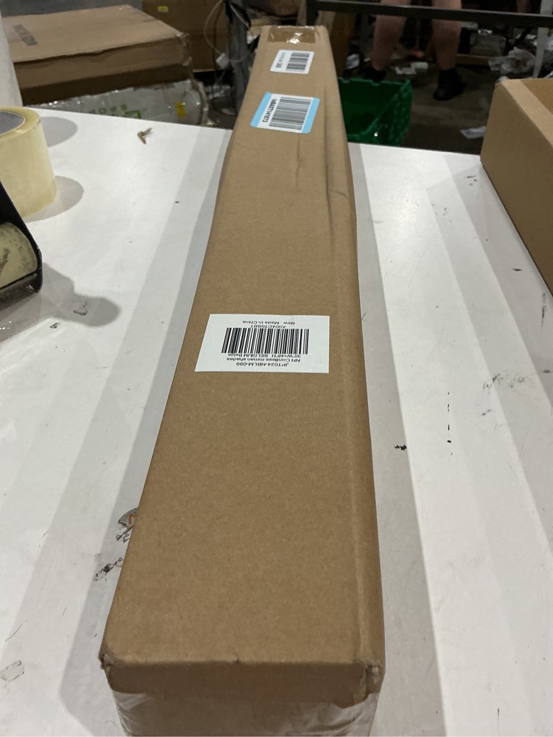 Condition photo showing New/Like New for lazblinds no tools no drill cordless roman shades for windows, blackout thermal insulated uv blocking window blinds, room darkening fabric blinds for indoor windows, 30'' w x 48'' h, beige blackout - beige 30" w x 48" h