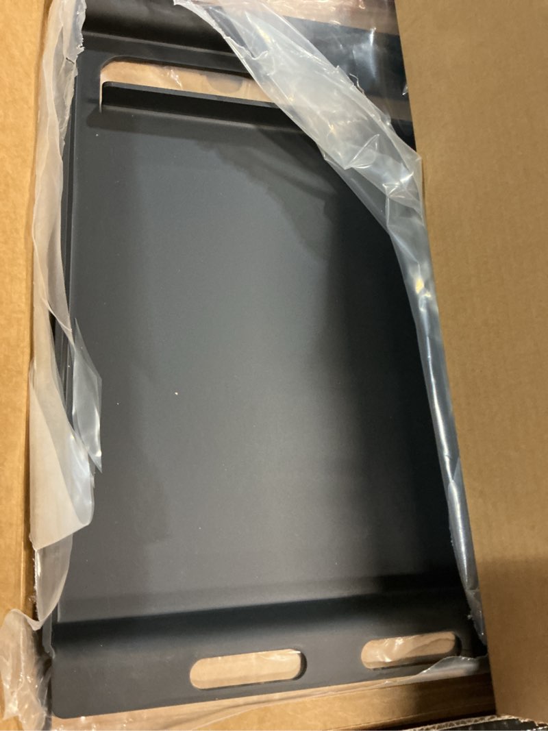 Condition photo showing Good Condition for weber rust?resistant outdoor griddle insert, full?size – pre-seasoned carbon steel griddle for genesis 400 series gas grills 32.7" x 18.7" x 1.2"