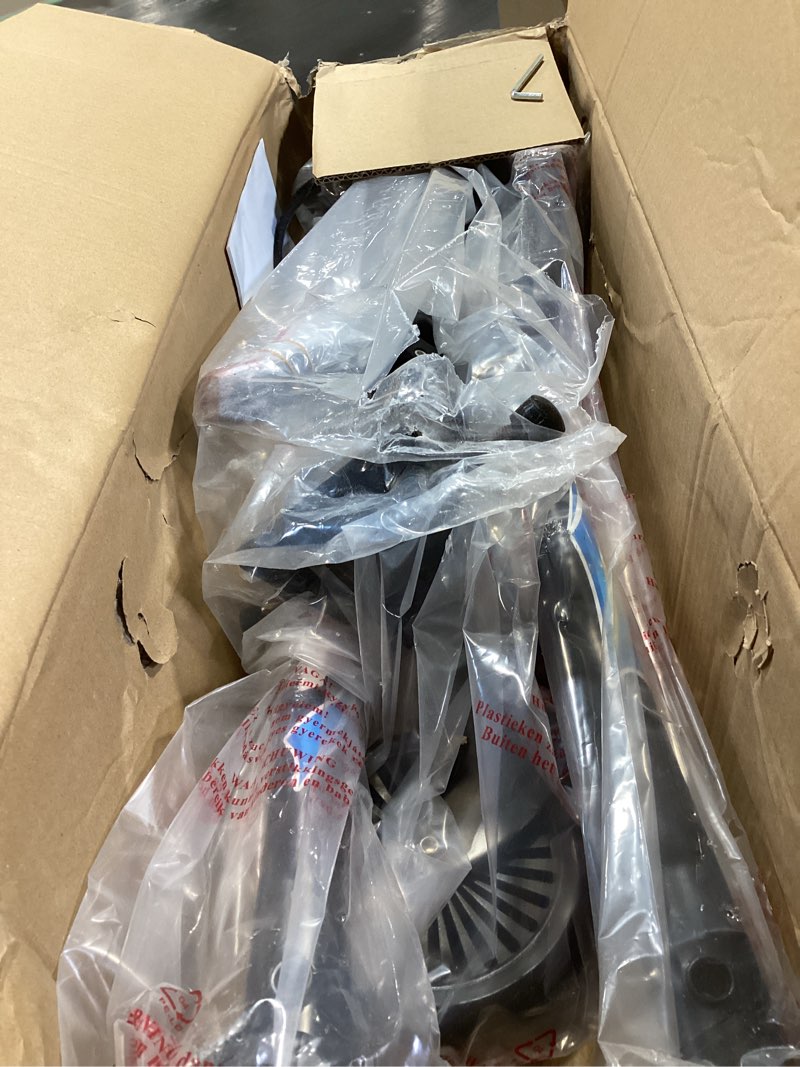Condition photo showing Good Condition for swing wiggle scooter, 3 wheels drifting folding kick scooter with 4-level adjustable height/foldable for kids/teen/adult age 6+ years old black