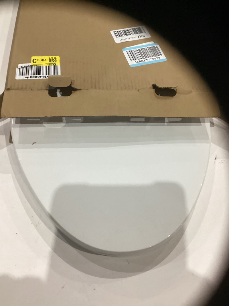 Condition photo showing Good Condition for 1m family toilet seat, patented slow close & quick releasing technology, anti-wiggling, easy to install and clean, standard elongated with toddler seat built in (1 piece) 1 elongated with toddler seat built in