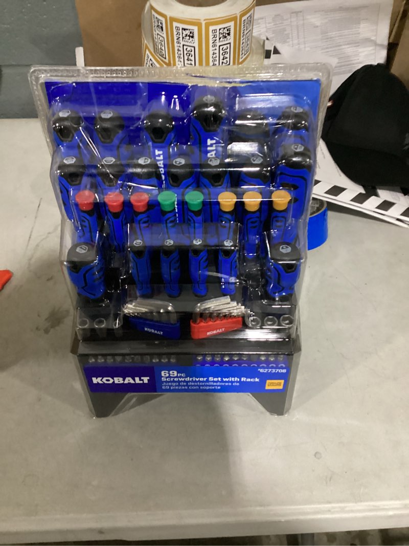 Condition photo showing Good Condition for kobalt 69-piece 6-in magnetic multi-bit screwdriver set