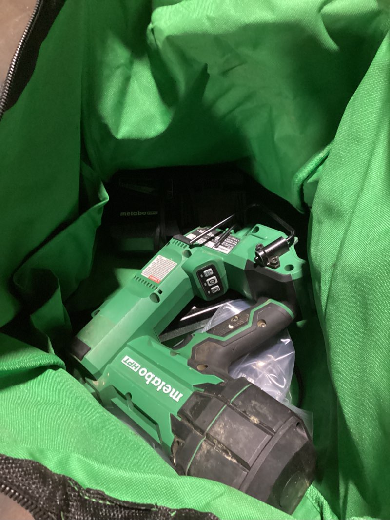 Condition photo showing Good Condition for possibly incomplete .. metabo hpt multi-volt 3-1/2-in 30 -degree cordless clip head/roundhead framing nailer