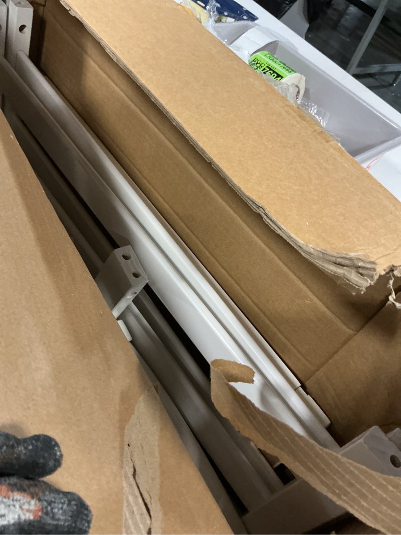 Condition photo showing Good Condition for dream on me 2-in-1 folding portable compact mini baby crib in white, greenguard gold & bsa, us patented flat folding system, locking wheels,1? mattress pad, space-saving quck fold easy storage