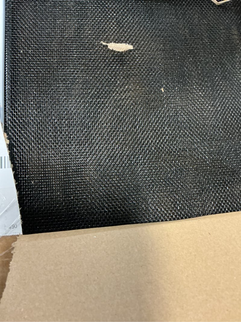 Condition photo showing Good Condition for paramondo expandable window screen, horizontal (10" h x 19.6" - 36" w, 2 pack) adjustable window screens, replacement window screens for house windows small (10" h x 19.6"-36" w, 2 pack) white frame + black mesh