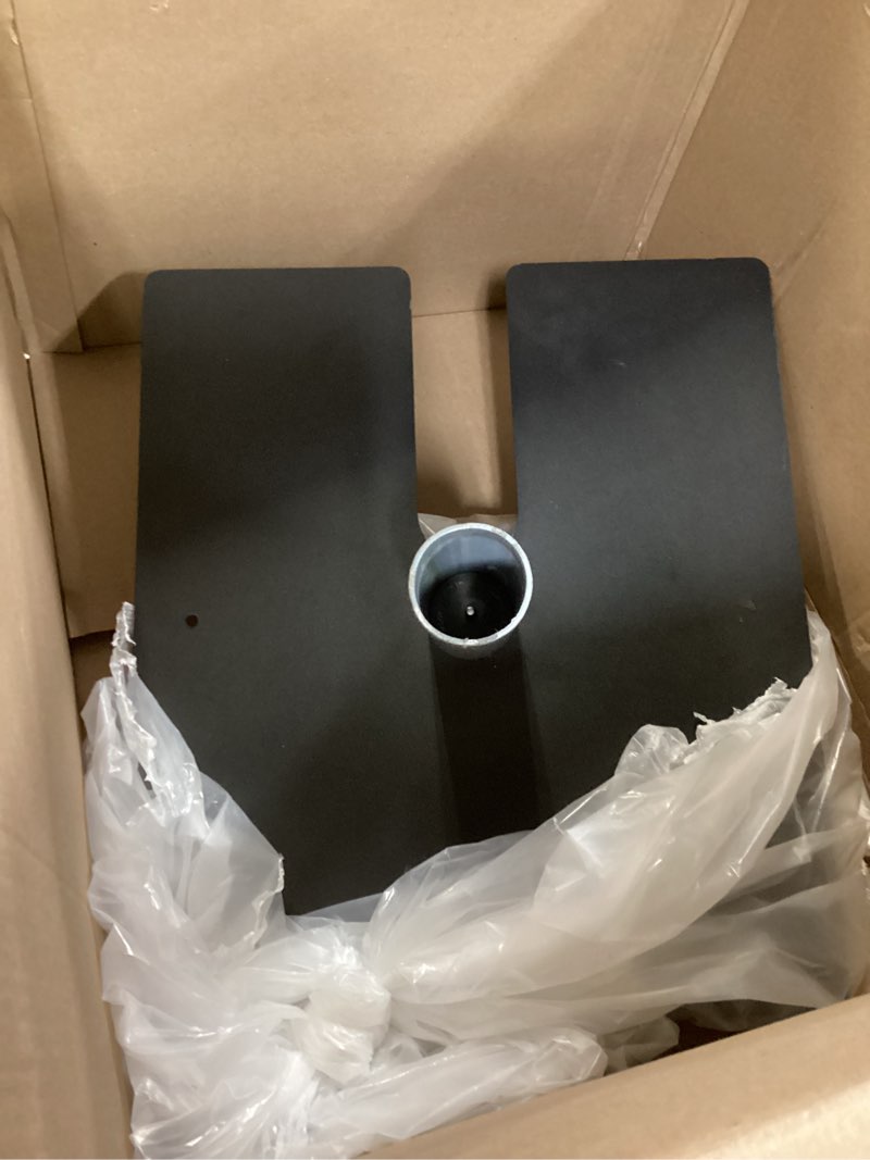 Condition photo showing Good Condition for Zonon Pipe and Drape Base Plate 14 x 16 Inches Backdrop Stand Flat Brace Bracket with a Fixing Pin for Backdrops Trade Shows Events Booths and Bracket(1,2'' Diameter Fixing Pin)