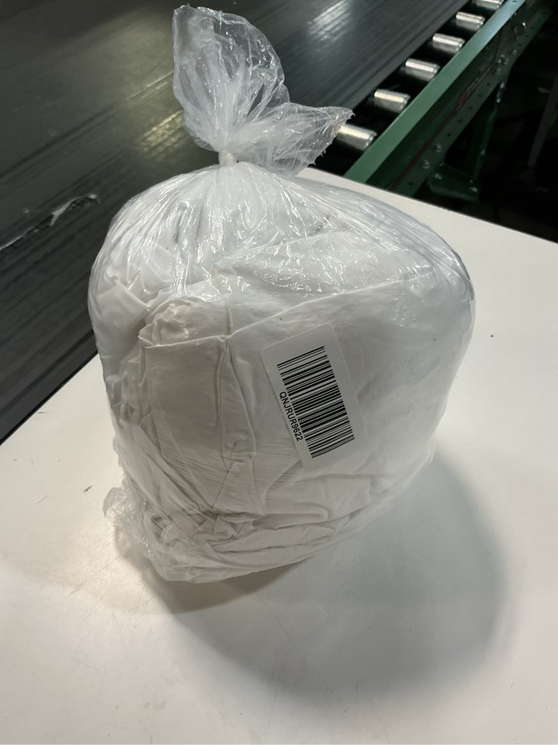Condition photo showing As Is for organic crisp percale duvet cover set, king/cal king, white