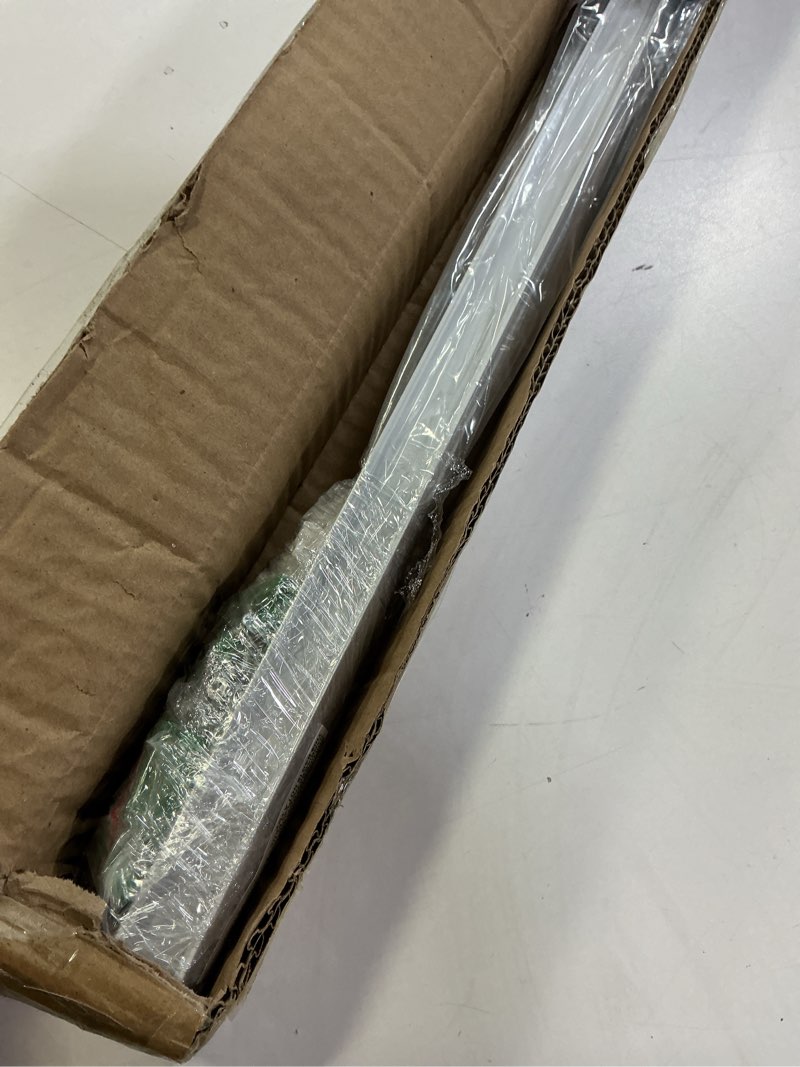 Condition photo showing As Is for Matte White 5-Pack 3.28FT Pre-Drilled Clip Free LED Strip U Channel Diffuser, Tight and Flush Mounted Under Cabinet Tape Track Aluminum Low Profile with UV Resistance Milky Cover (5)