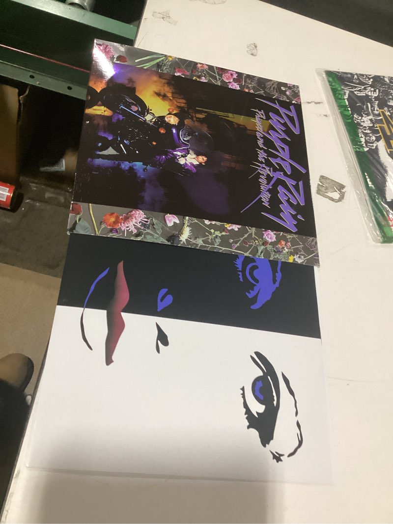 Condition photo showing As Is for purple rain