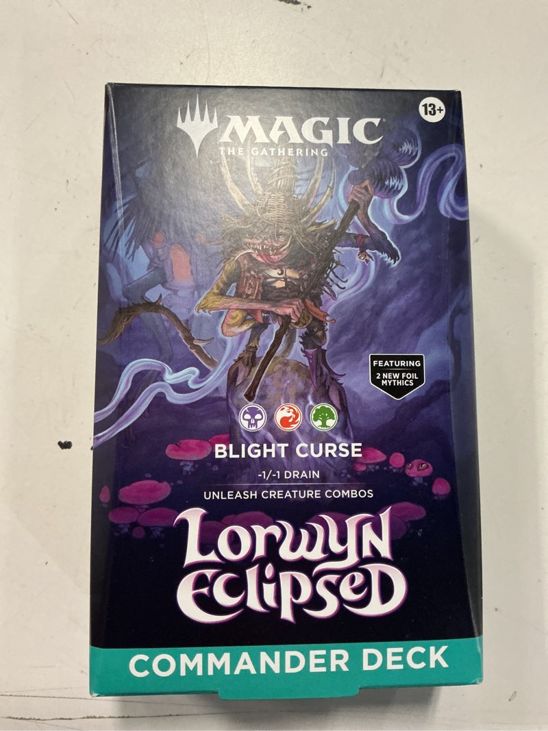 Condition photo showing New/Like New for Wizards of the Coast Magic: The Gathering - Lorwyn Eclipsed (Commander Deck) - 